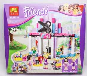 Конструктор Bela "Friends" 10539 (36) "Парикмахерская в Хартлейке" 341 деталь