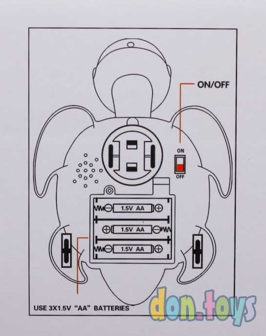 Черепаха музыкальная, арт. 388-16, фото 2