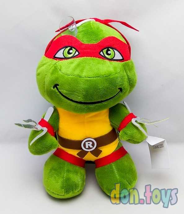 ​Мягкая игрушка Черепашки-ниндзя Рафаэль, 25 см, фото 1