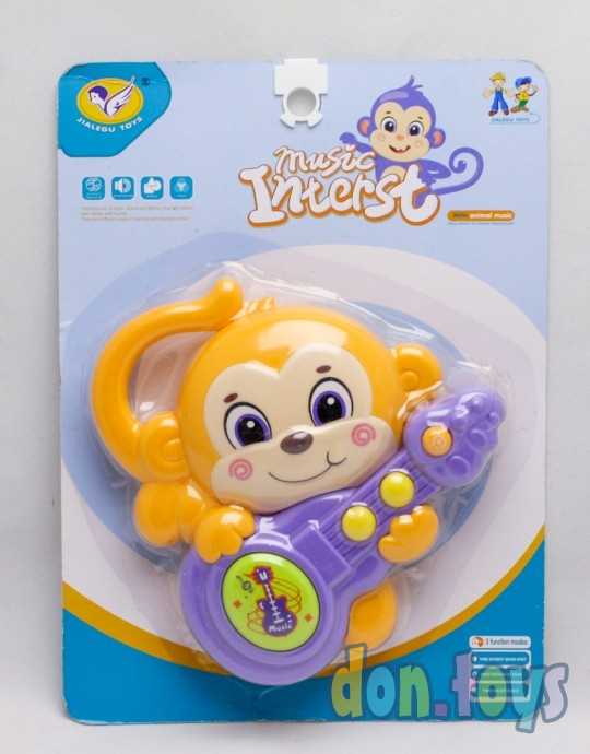 ​Музыкальная игрушка Обезьянка, свет, звук, арт. 855-59 A, фото 1