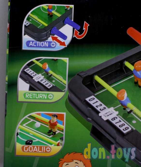 ​Настольная игра Футбол, в комплекте игровое поле, мяч 2 шт., арт. 2158, фото 4