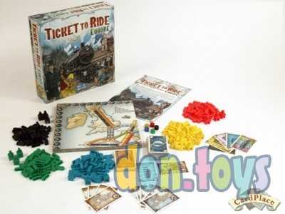 ​Настольная игра Билет на поезд - Ticket to Ride: Европа, арт. 1032, фото 2