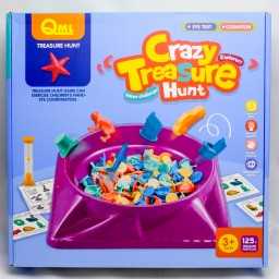 ​Развивающая настольная игра Crazy Treasure Hunt, Охота за сокровищами