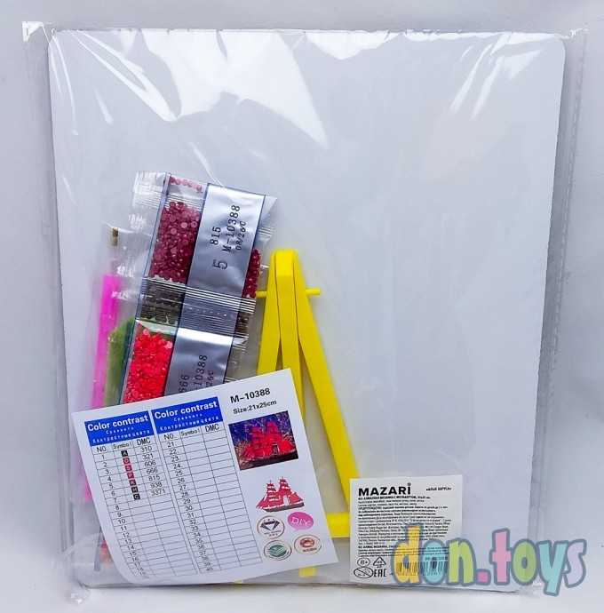 ​Алмазная мозаика с мольбертом, частичная выкладка, 21х25 см, арт. M-10360, фото 4