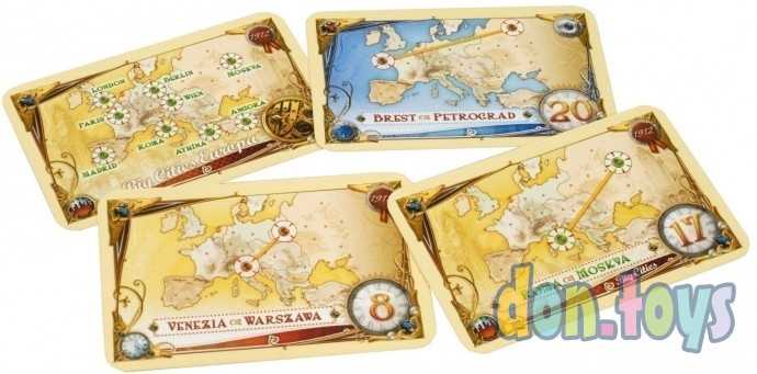 ​Настольная игра Ticket to Ride: Европа 1912 (дополнение, на русском), арт. 1626, фото 4