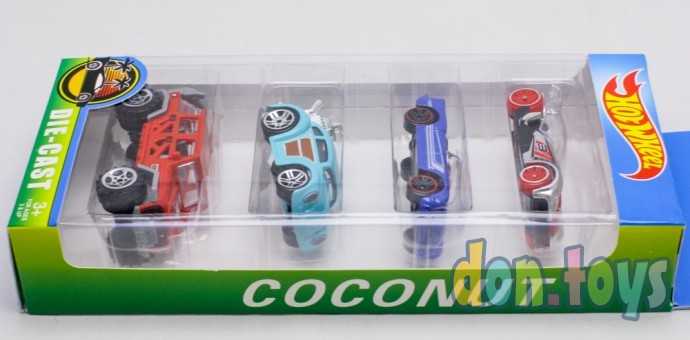 ​Набор машинок HotWyeel, 4 шт., арт. 8266, фото 4
