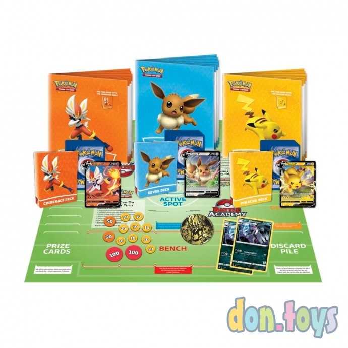 ​Настольная игра Pokemon: Battle Academy (Cinderace V, Pikachu V & Eevee V), арт. 290-80906, фото 4