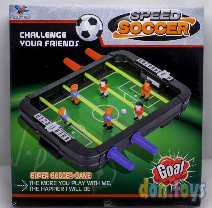 ​Настольная игра Футбол, в комплекте игровое поле, мяч 2 шт., арт. 2158, фото 1