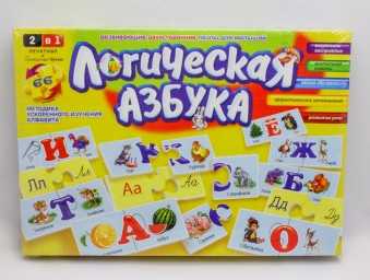 ​Пазлы "Логическая Азбука", "ДАНКО ТОЙС", арт. DT66Asp