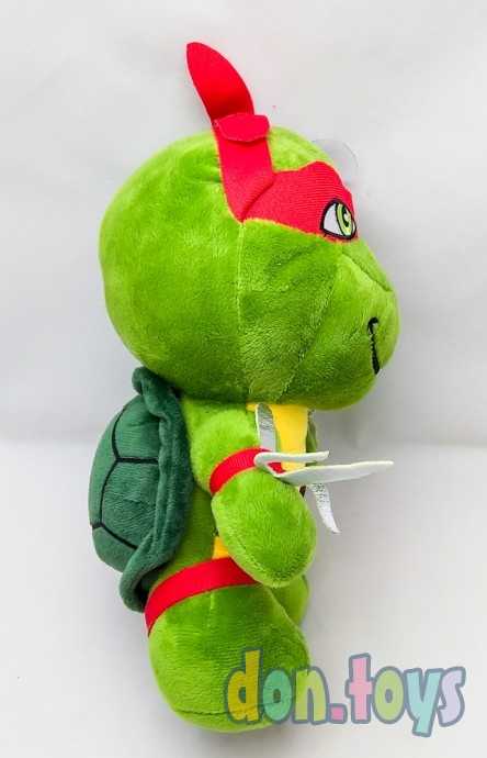 ​Мягкая игрушка Черепашки-ниндзя Рафаэль, 25 см, фото 5