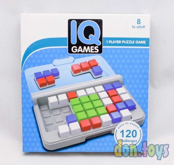 ​Игра головоломка "IQ-Games", Квадраты, 120 испытаний, арт. 1837717, фото 1