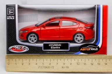 ​Машина металлическая HYUNDAI ELANTRA, 1:40, инерция, открываются двери, арт. 7389616