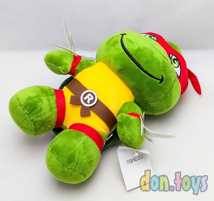 ​Мягкая игрушка Черепашки-ниндзя Рафаэль, 25 см, фото 4