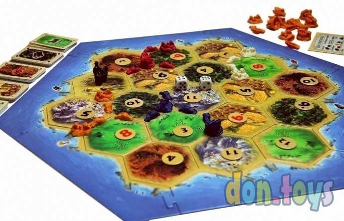 Настольная игра Колонизаторы Catan (4-е рус. изд.), арт. 1576, фото 4