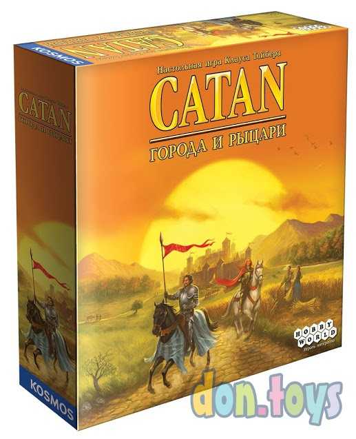 ​Настольная игра Колонизаторы Catan : Города и рыцари (4-е рус. изд.), арт.181900, фото 1