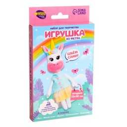 ​Набор для творчества. Игрушка из фетра «Милая единорожка», арт. 4773923
